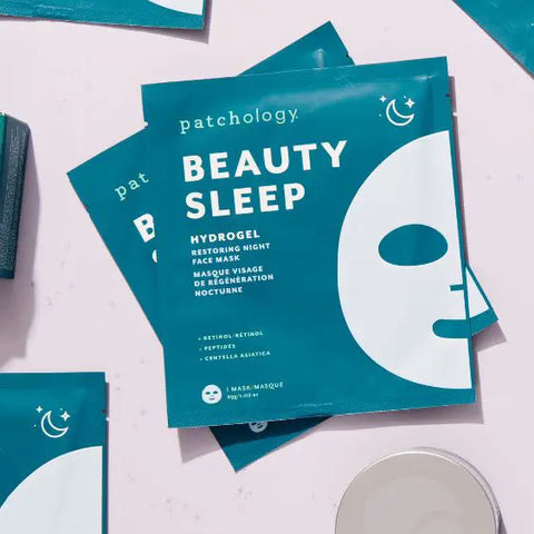 beauty sleep retinol hydrogel mask