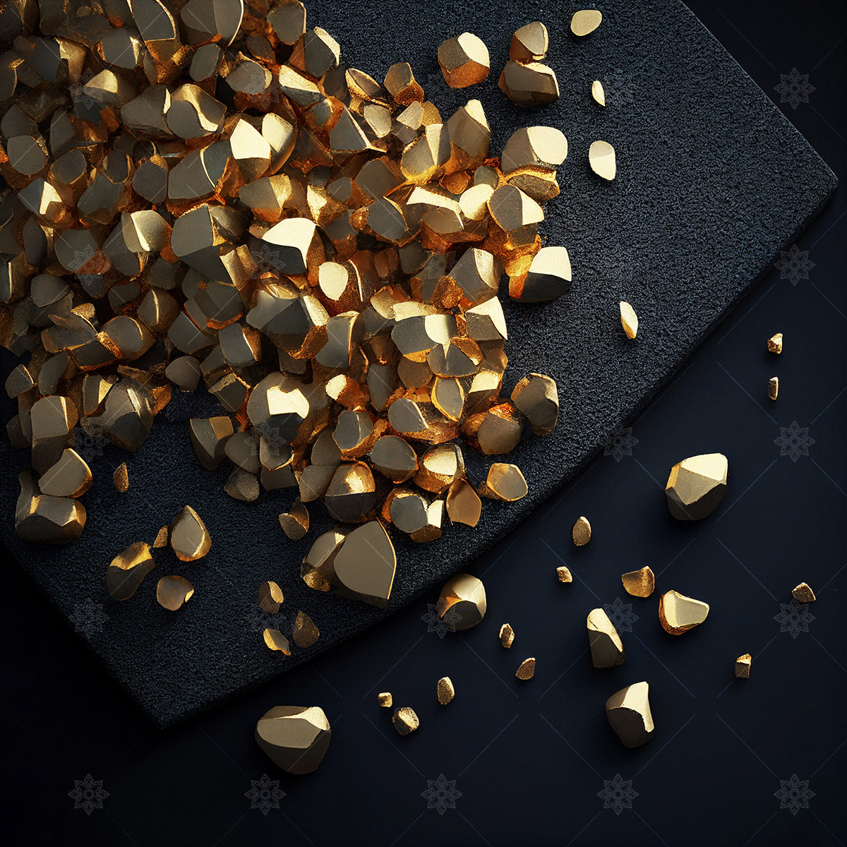 gold bullion pellets nuggets
