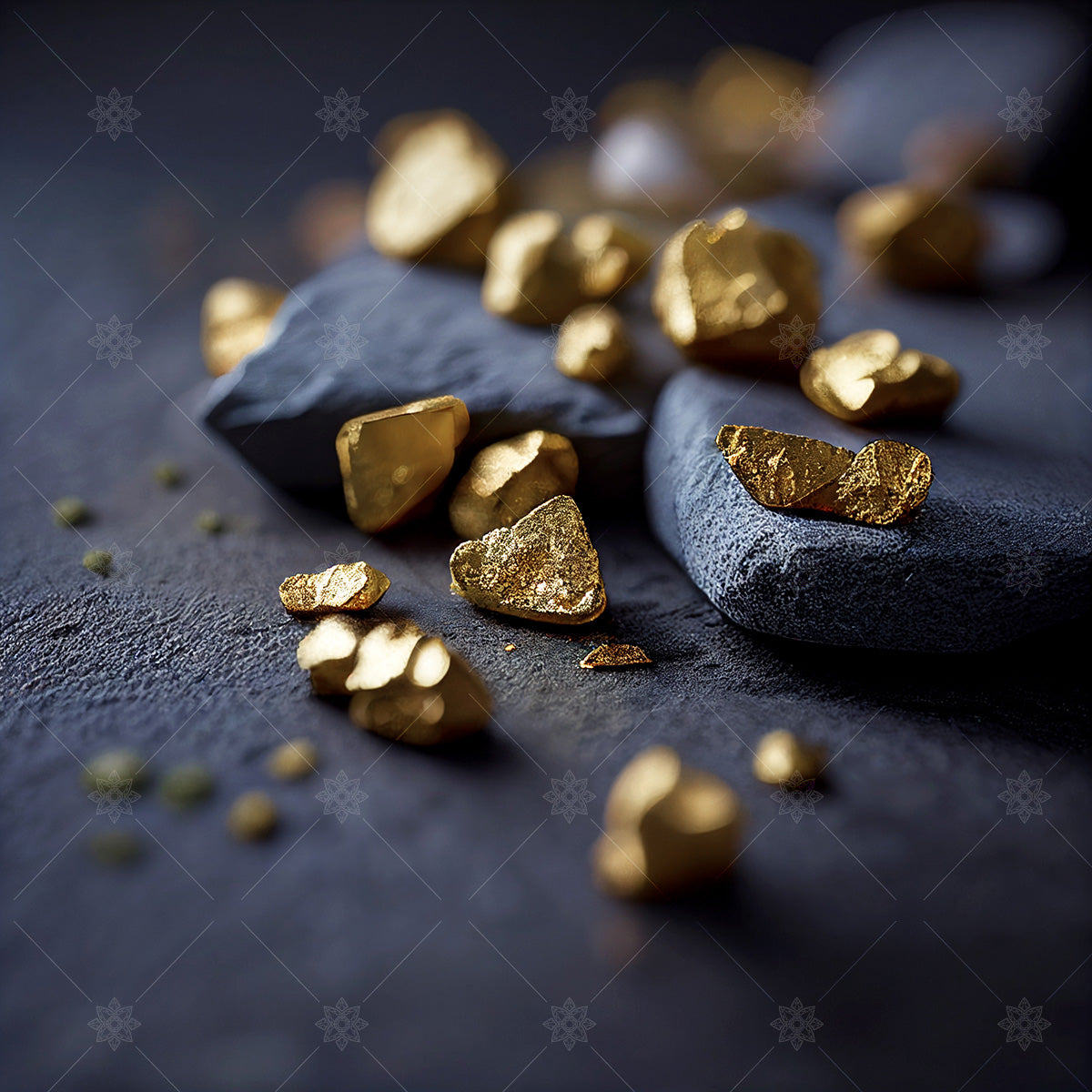gold pellets nuggets of gold