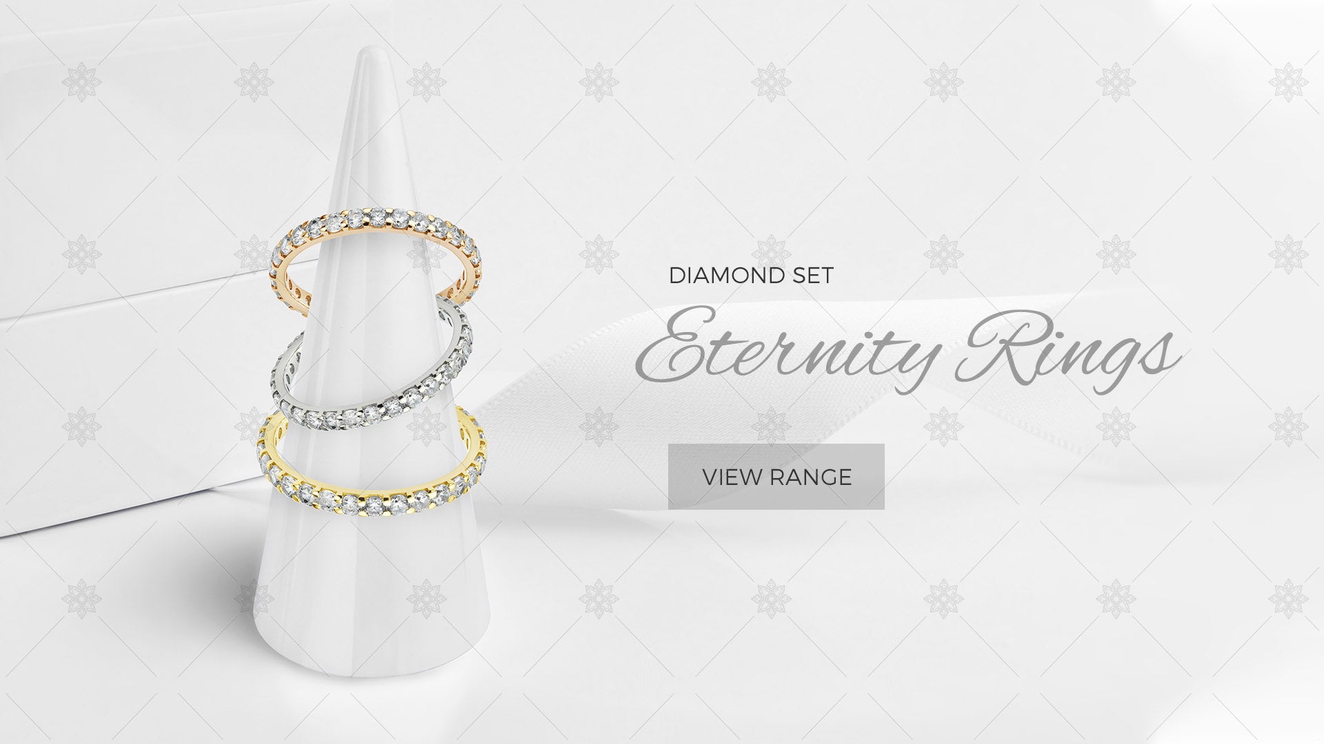 Eternity Rings website banner design