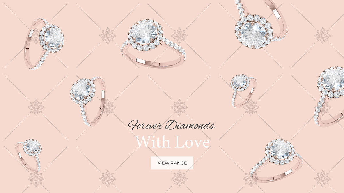 diamond rings jewellery website banner
