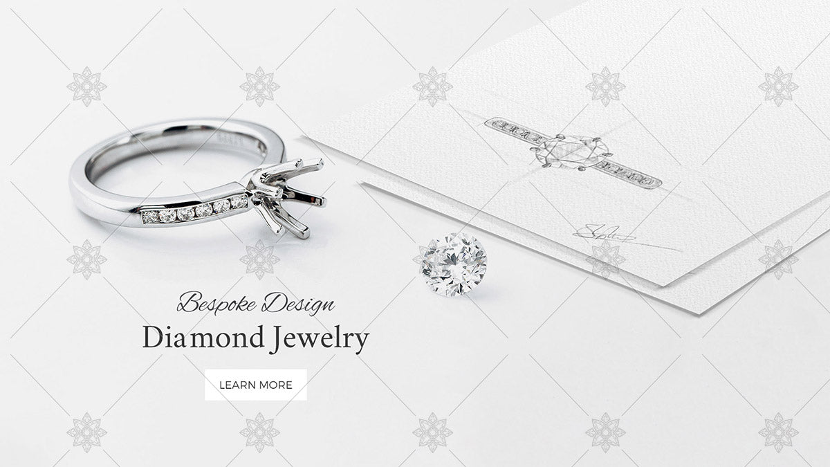Bespoke Jewelry Design website banner