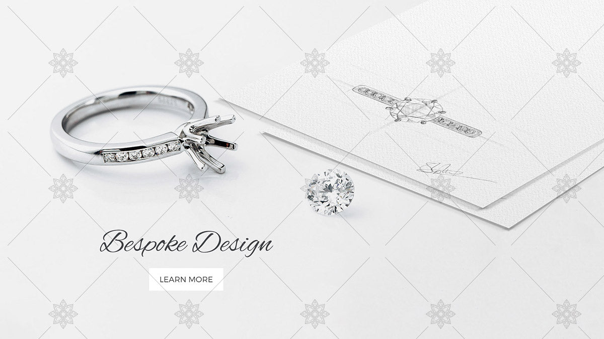 Bespoke Jewellery Design website banner