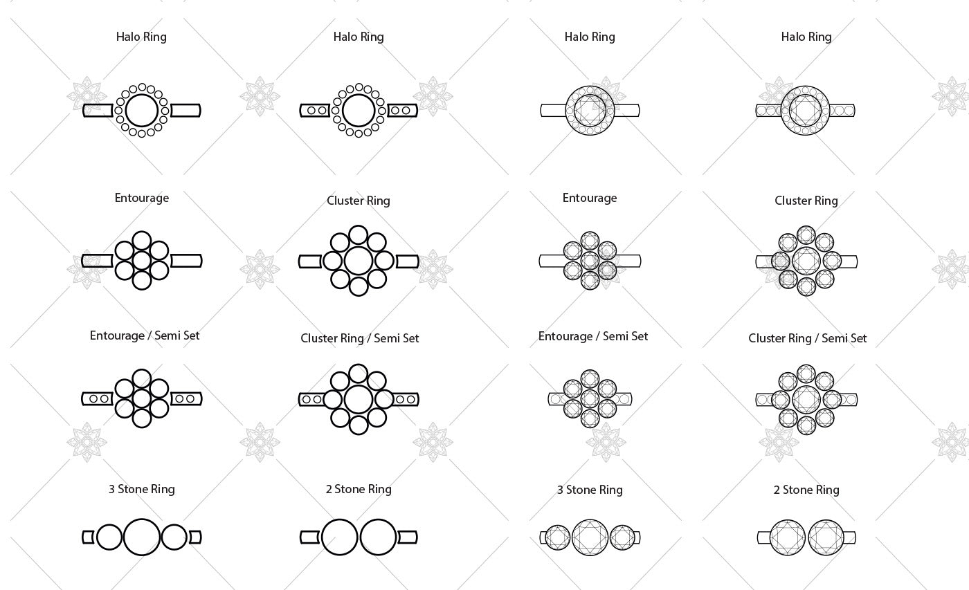 Diamond Ring Icons and Vector Graphics