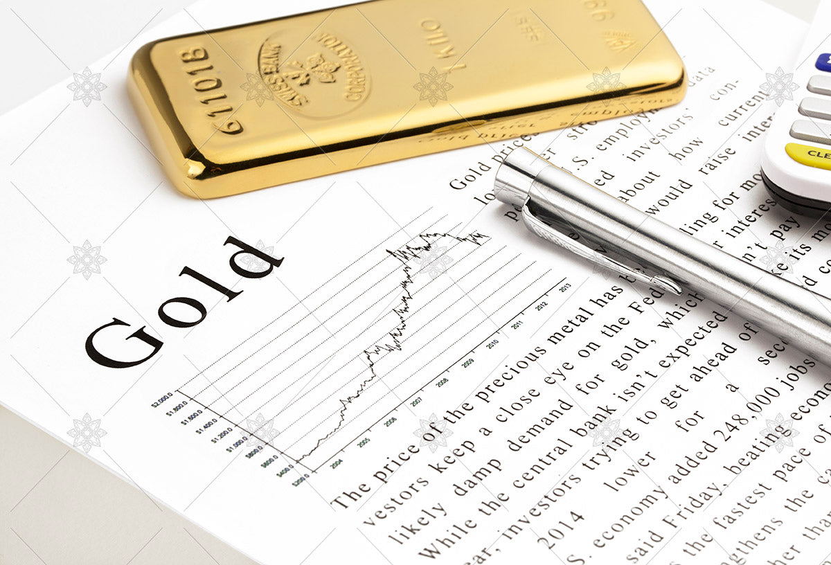 GOLD PRICE FEATURING GOLD BULLION BAR