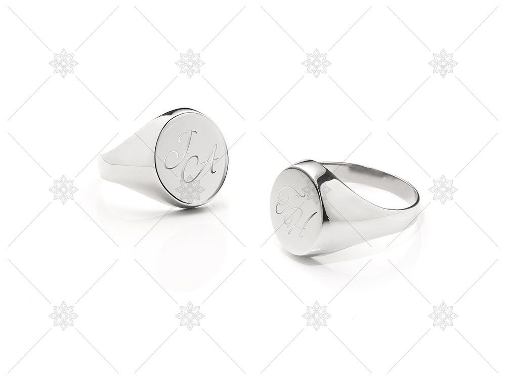 engraved signet rings