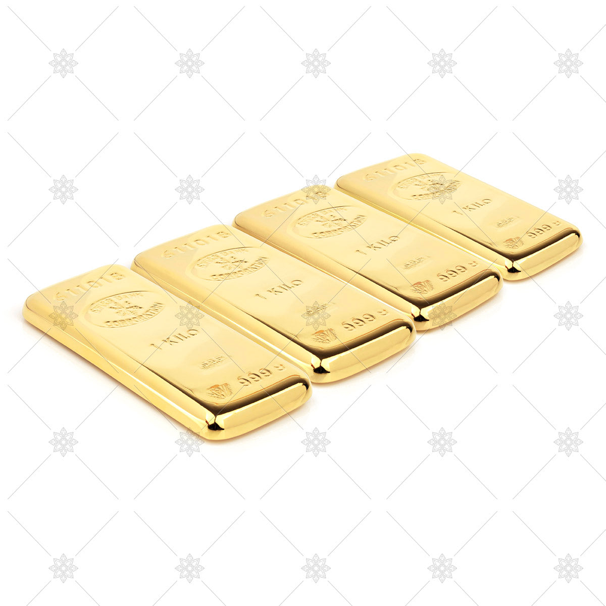 row of gold bullion image