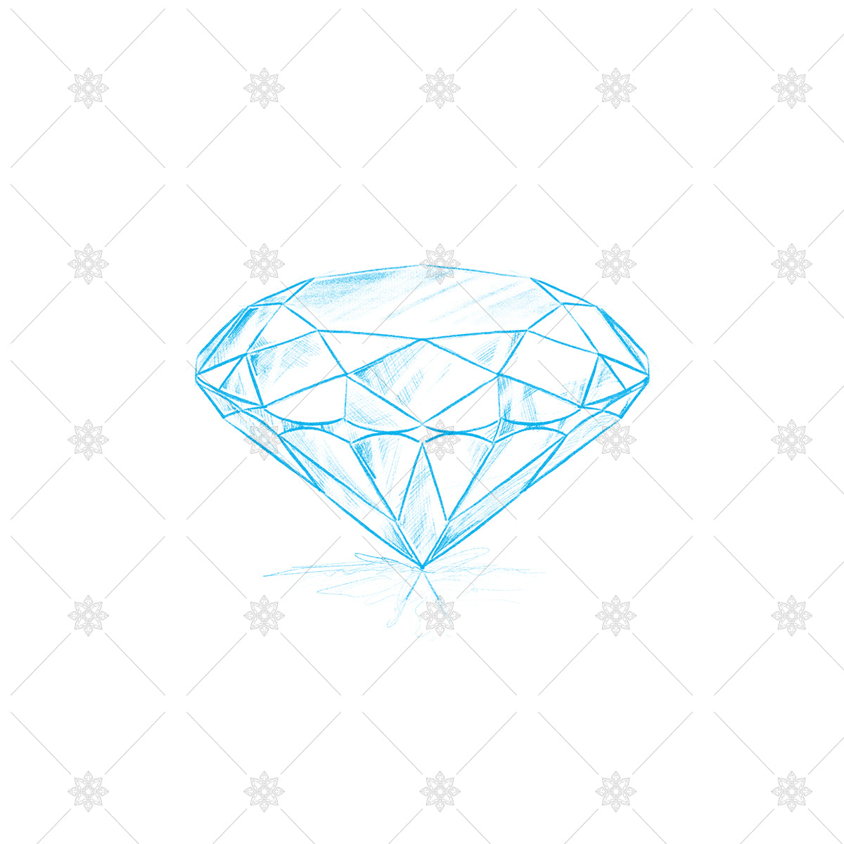 Free Diamond Drawing Pictures - Clipartix