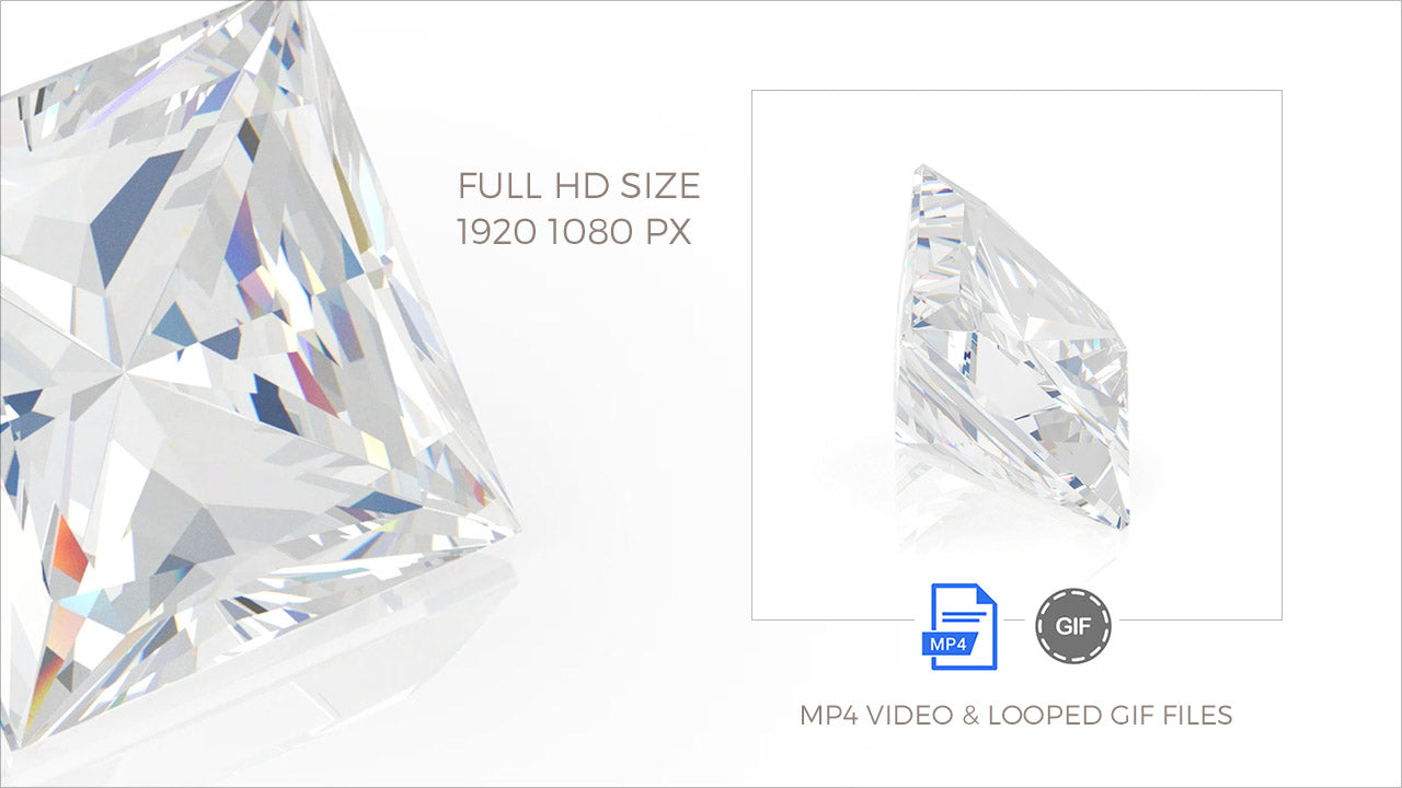 360 looped diamond videos
