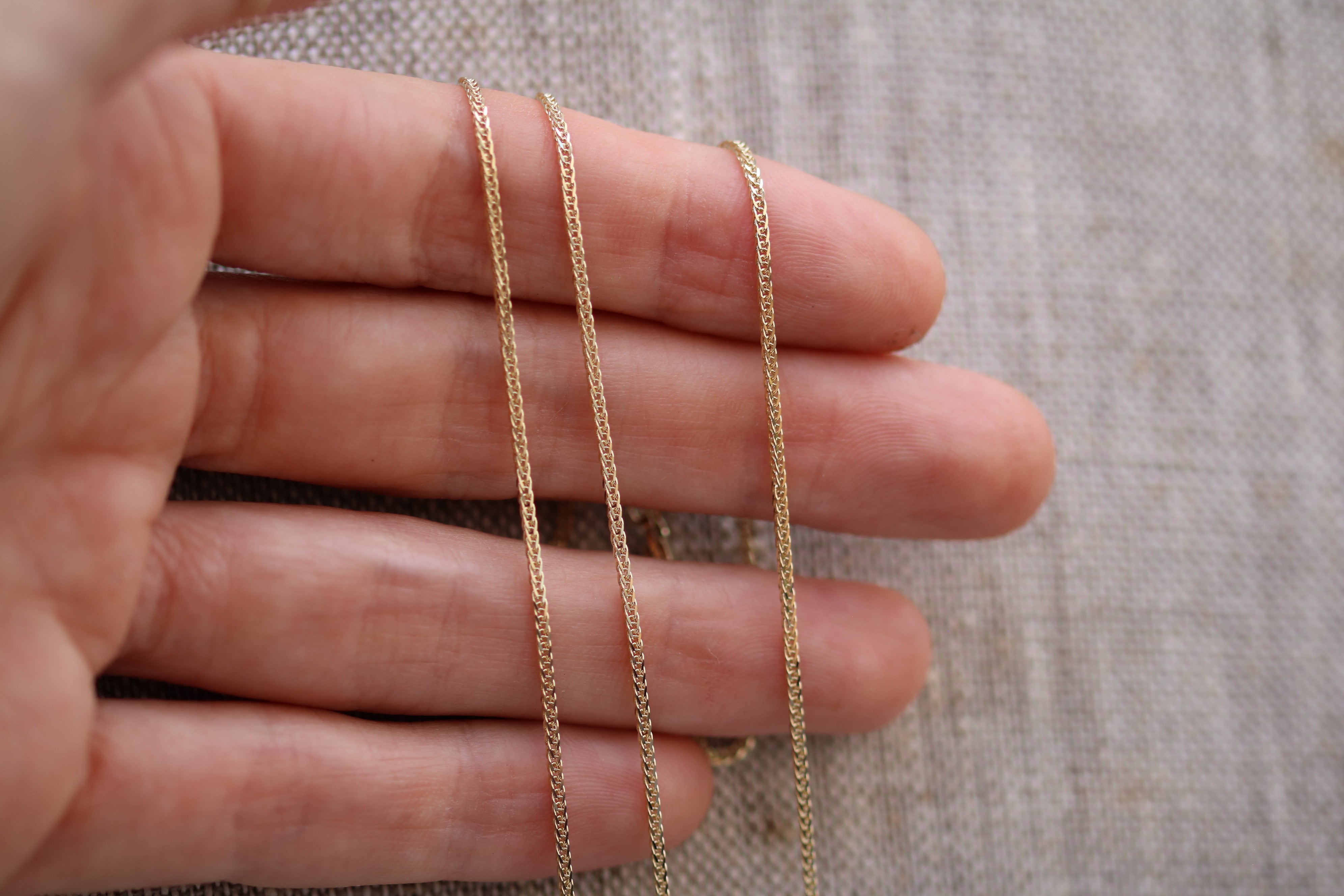 14K Gold Franco Chain