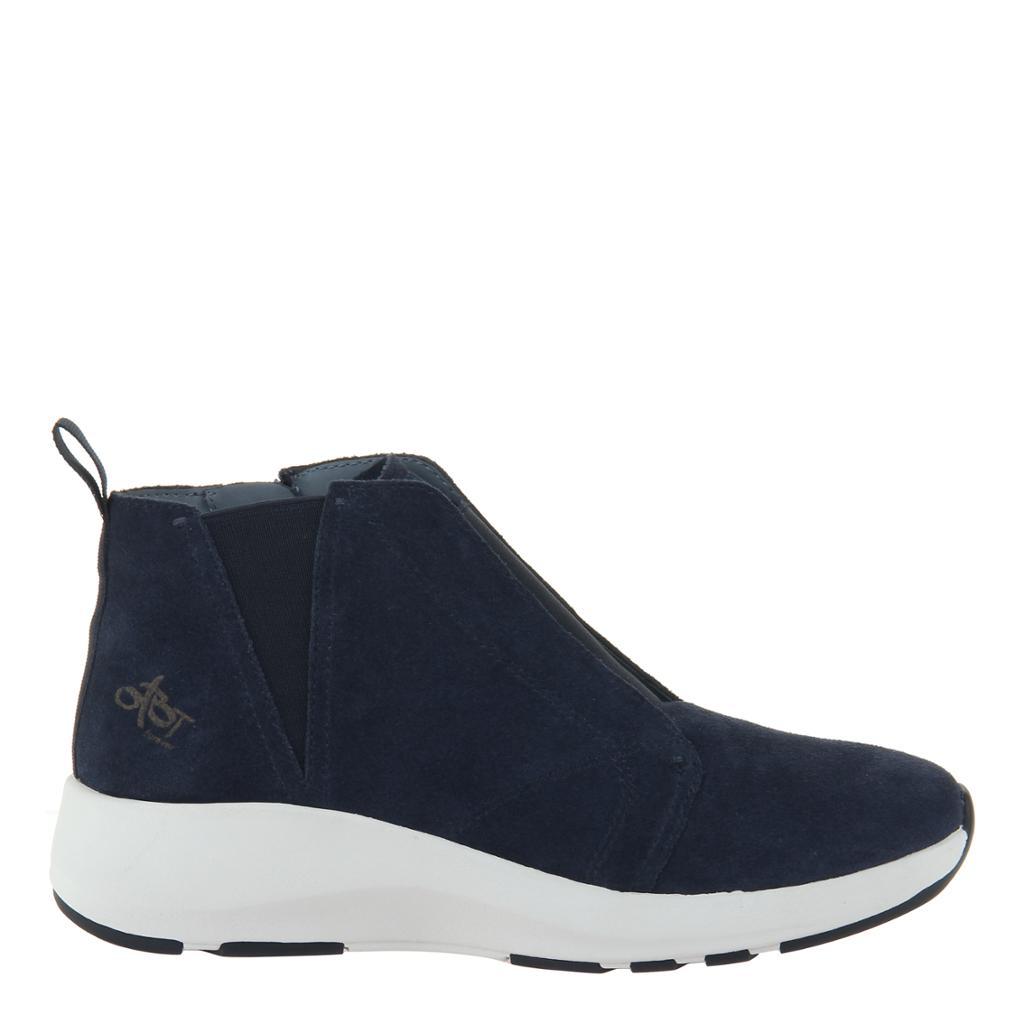 dark navy boots