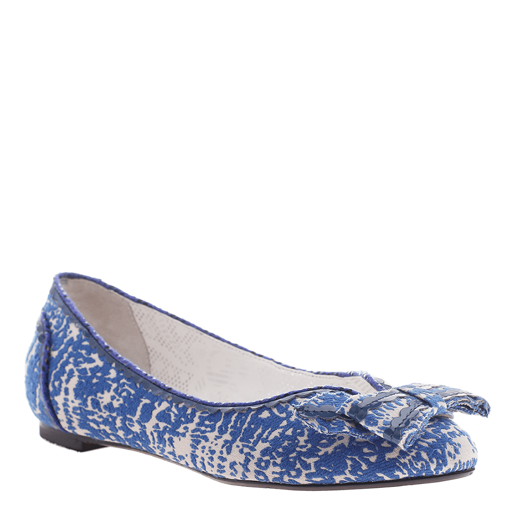 royal blue flats women's shoes