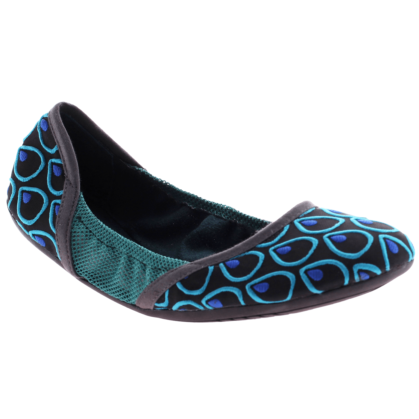 turquoise ballet slippers