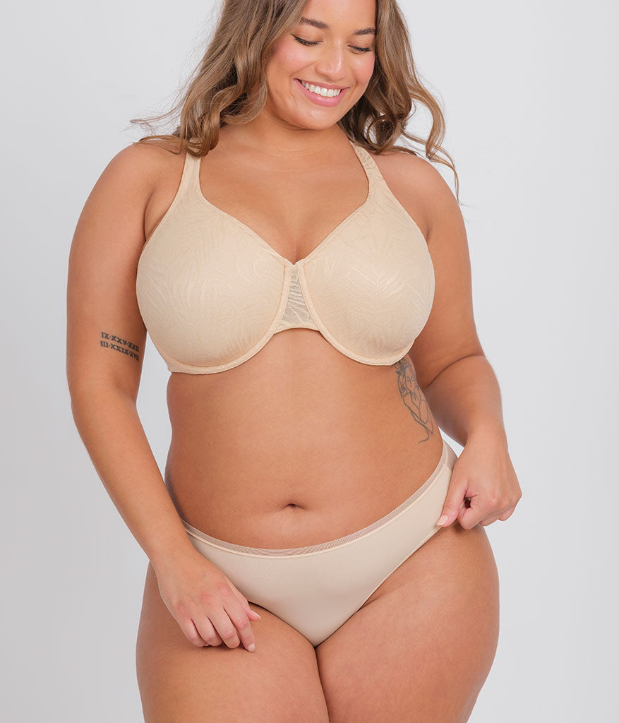 The All-Day T-Shirt Bra: Heather Gray