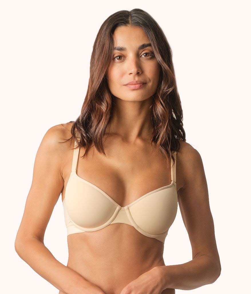 The Spacer Balconette Bra Bundle: Toasted Almond/Jet Black