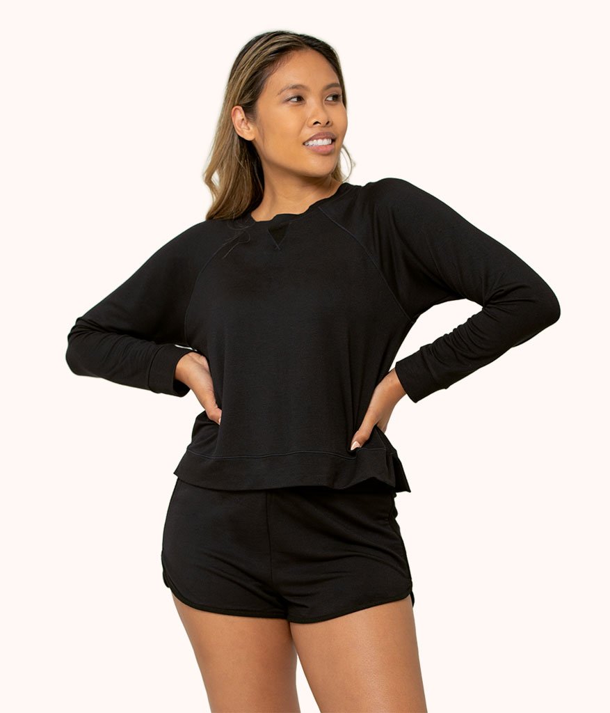 The Terry-Soft Short: Jet Black