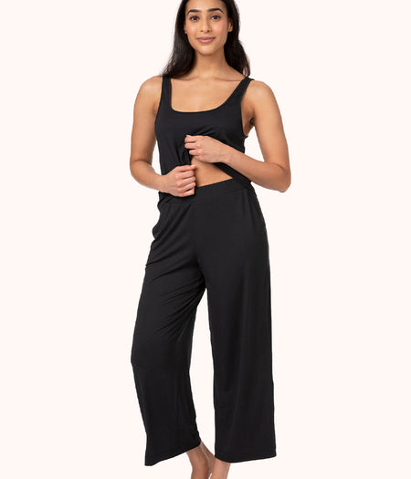 Pajama Top | The All-Day Lounge Shirt: Jet Black | LIVELY