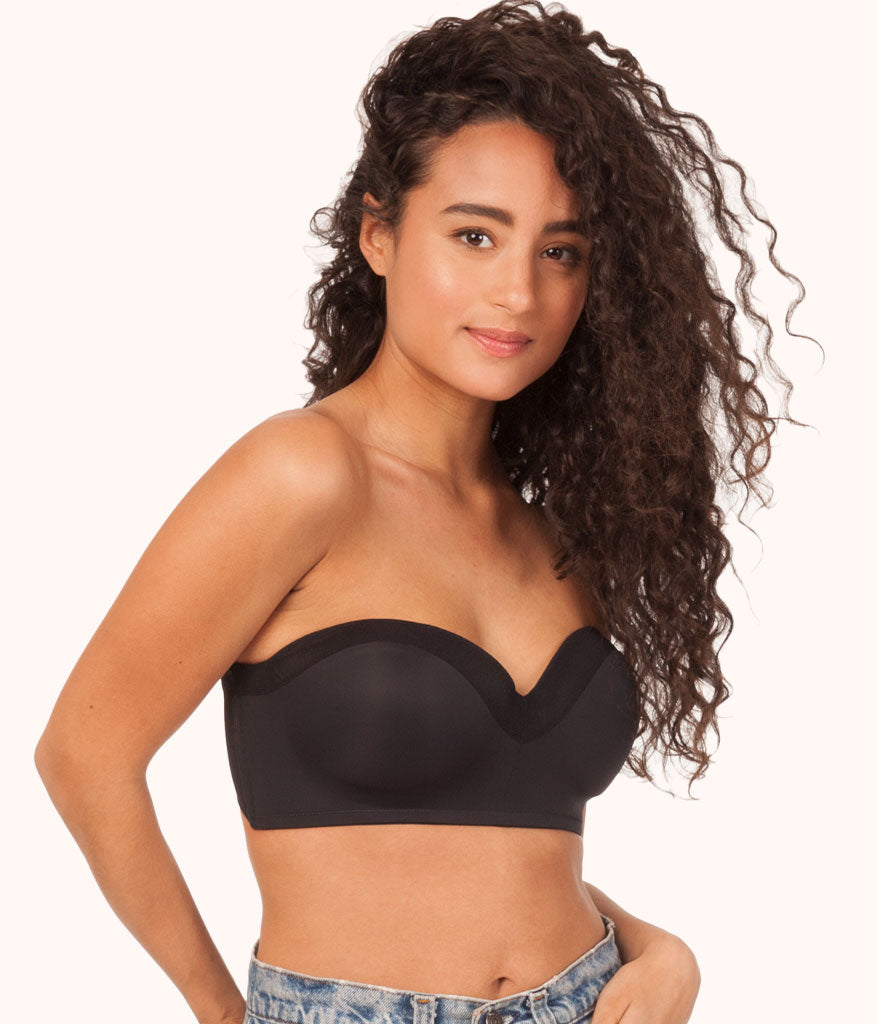 No-Wire Strapless Bra Bundle: Jet Black/Toasted Almond