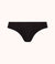 The Cotton Thong 5-Pack: Jet Black