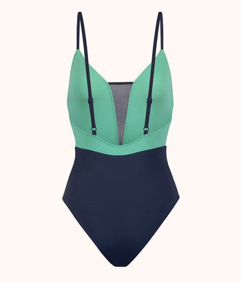 One Piece Navy - Stand-Out Colorblock | LIVELY