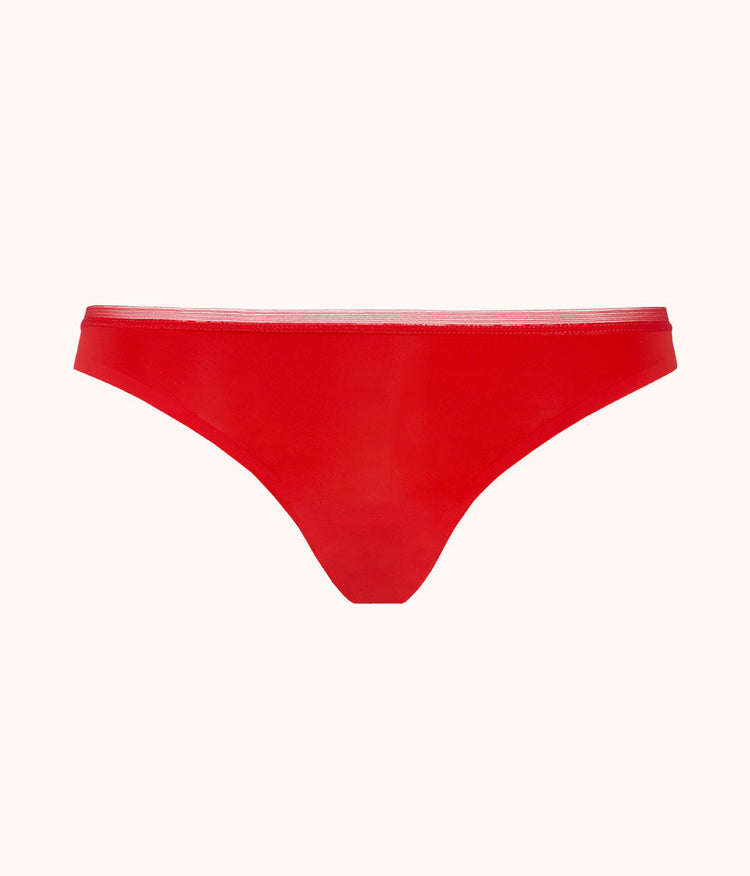 The No Show Thong - Tomato Red | LIVELY