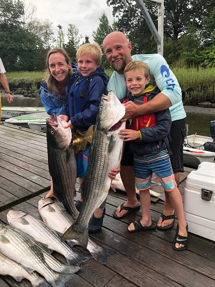 Fishing with the family in Newburyport