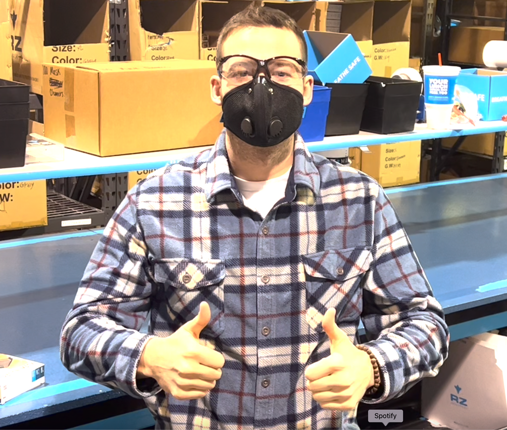 When properly fit and adjusted, RZ Mask should never fog your glasses.