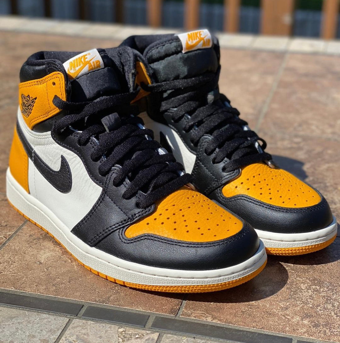 jordan 1 high og yellow