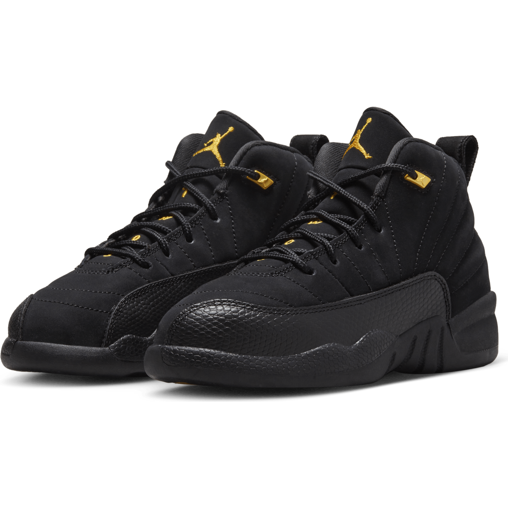 black and yellow jordan 12 preschool