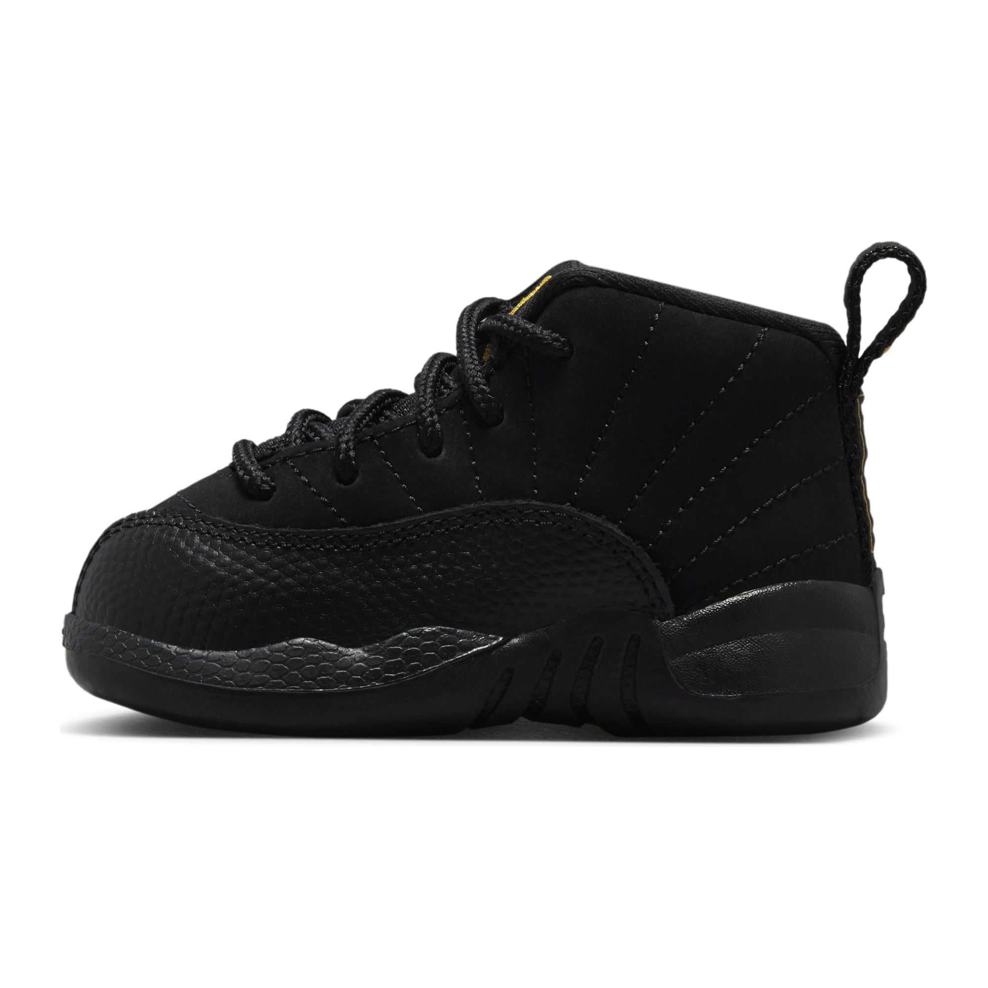 all black jordan 12 toddler