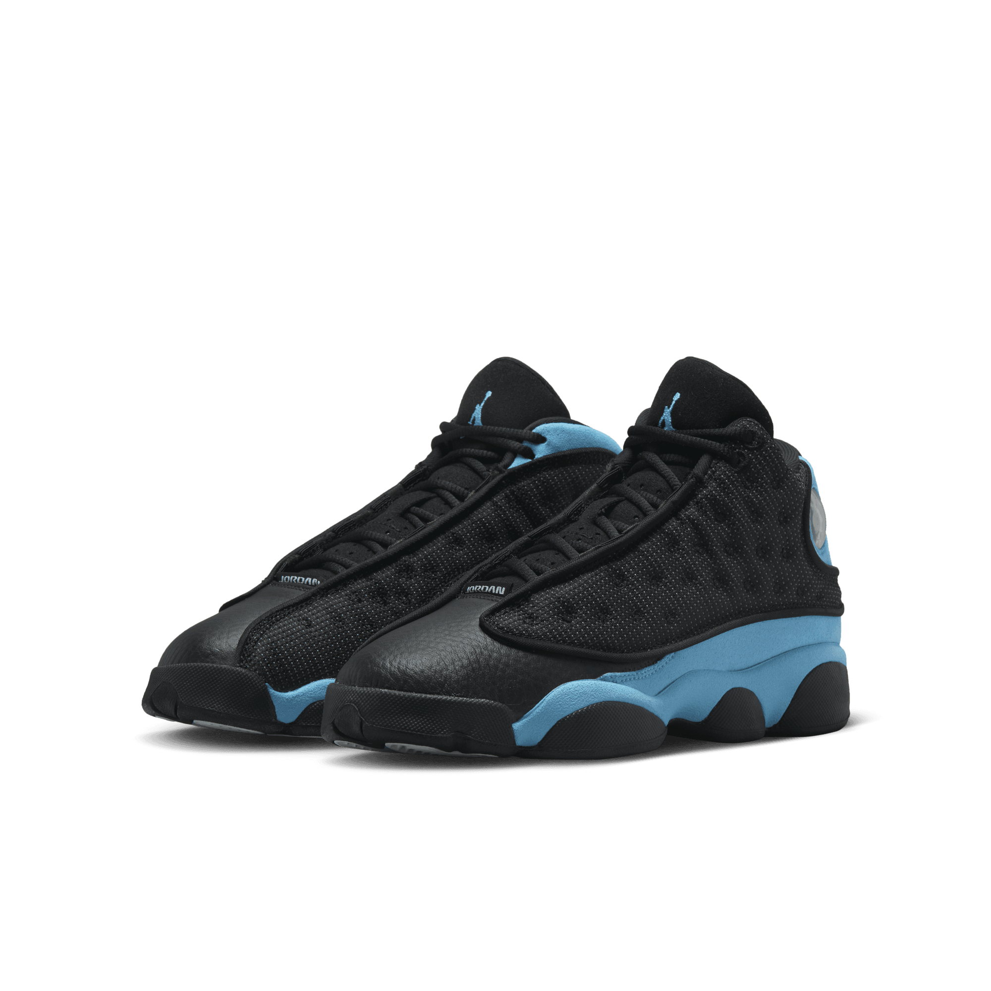 black n blue jordan 13