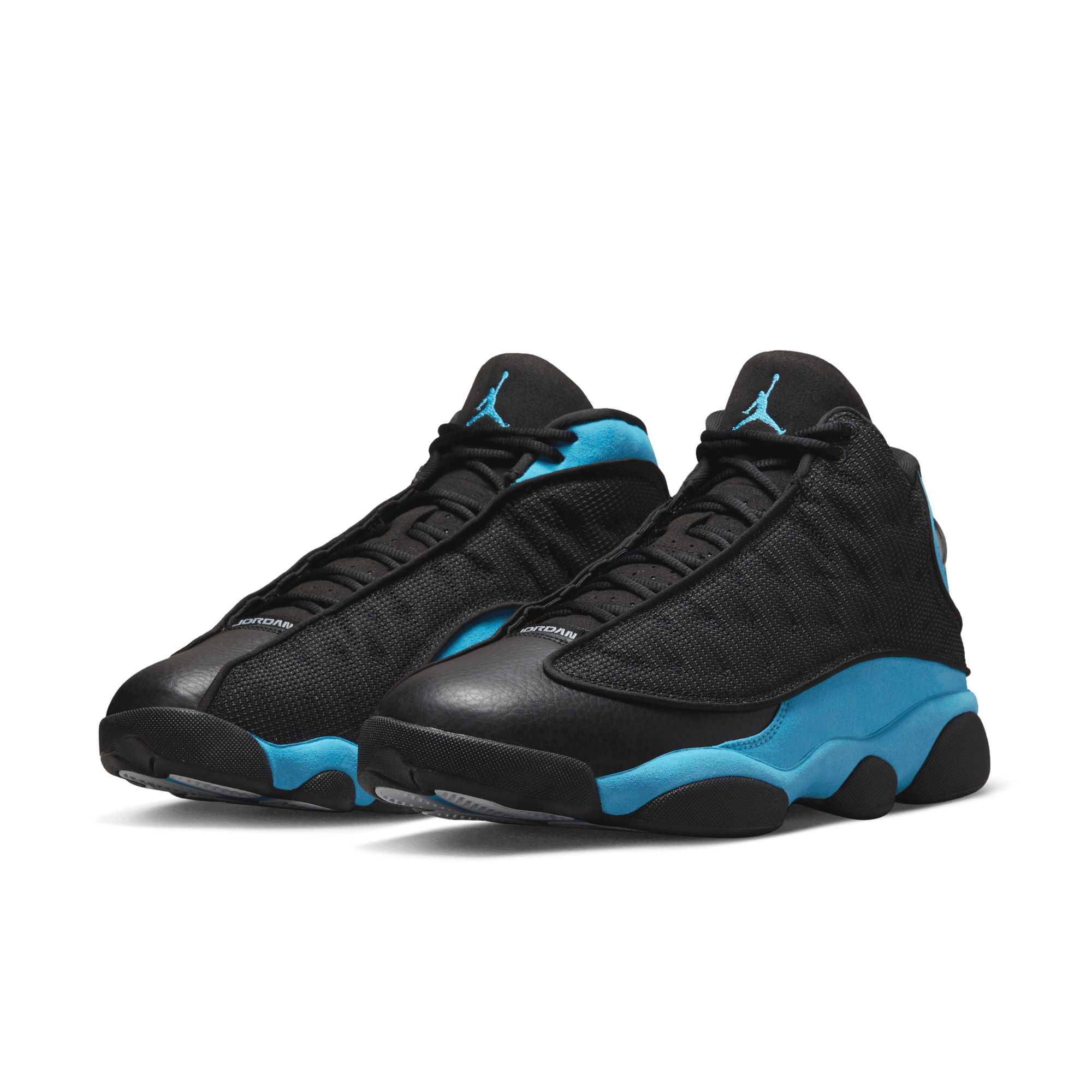 black and blue jordans mens