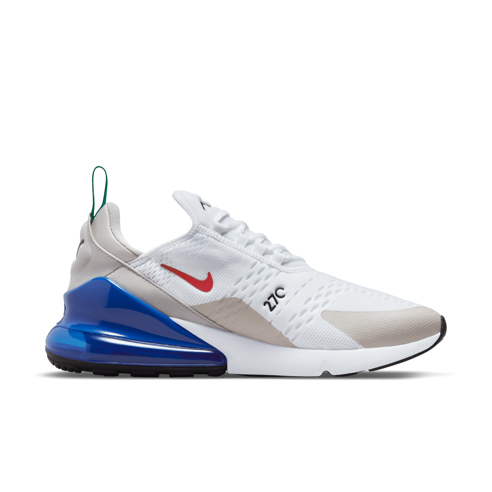 Nike Air Max 270 GS White Signal Blue Infantil