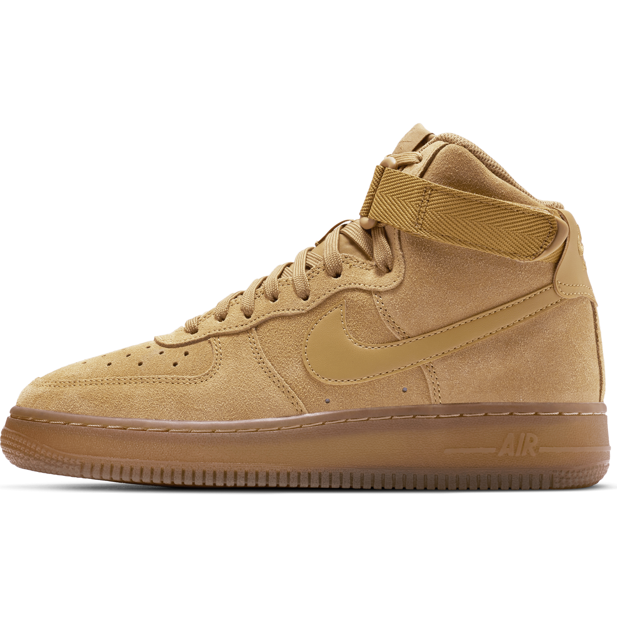 Toddler Nike Air Force 1 LV8 3 Wheat/Wheat-Gum Light Brown (BQ5487