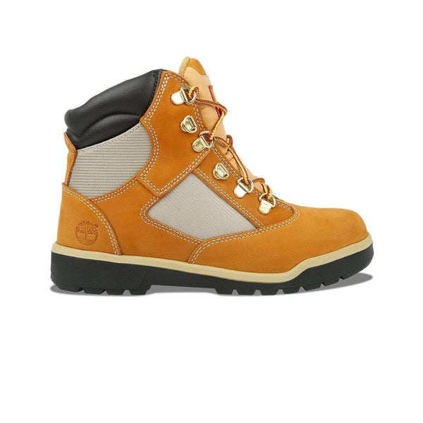 timberland 6 inch field boot grade school