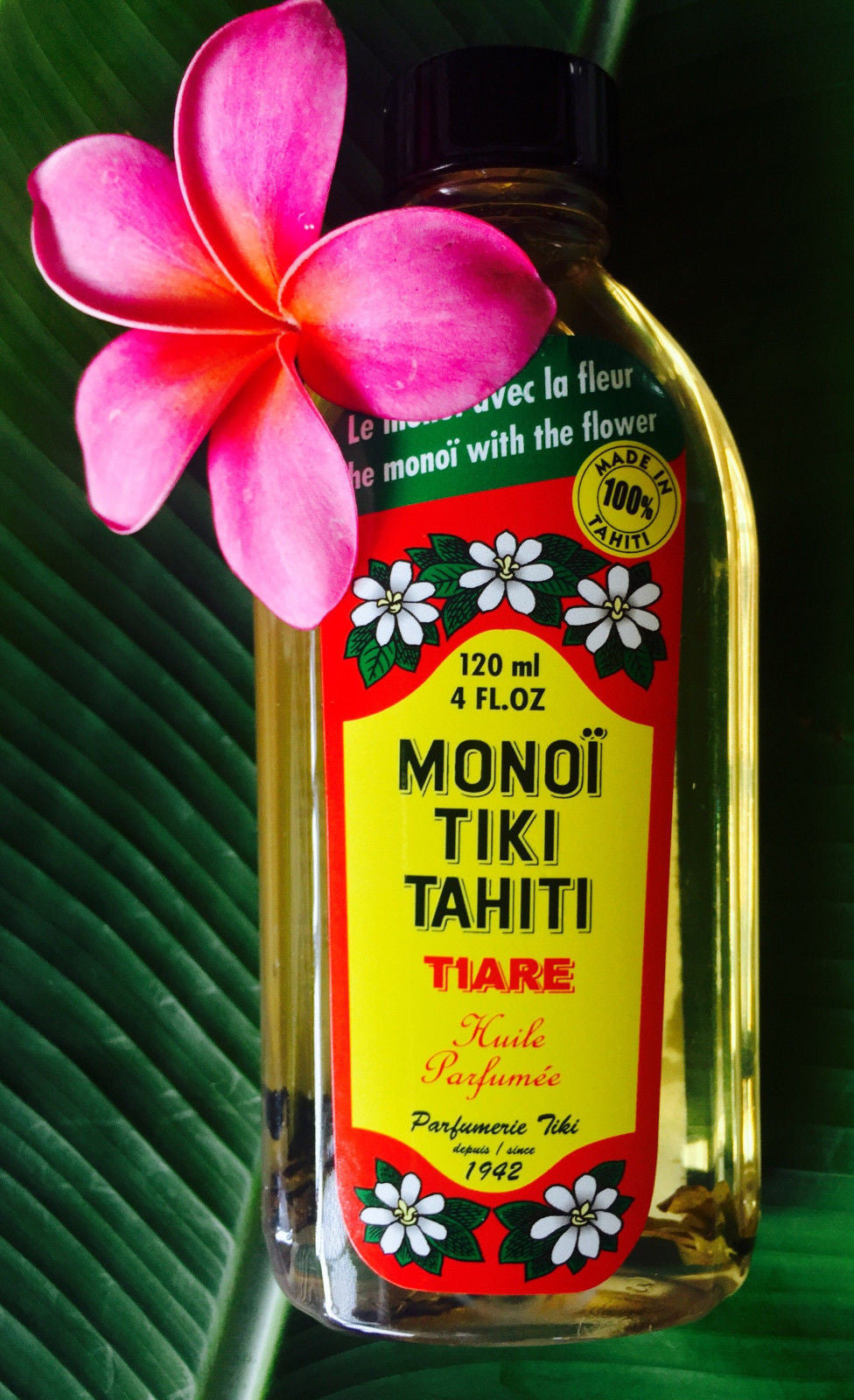 Tahitian Monoi Tiki Tahiti Tiare Gardenia 4oz. Ships from Hawaii – da  Hawaiian Store