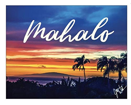 Hawaiian Mahalo Greeting Cards (Choose Design) – da Hawaiian Store