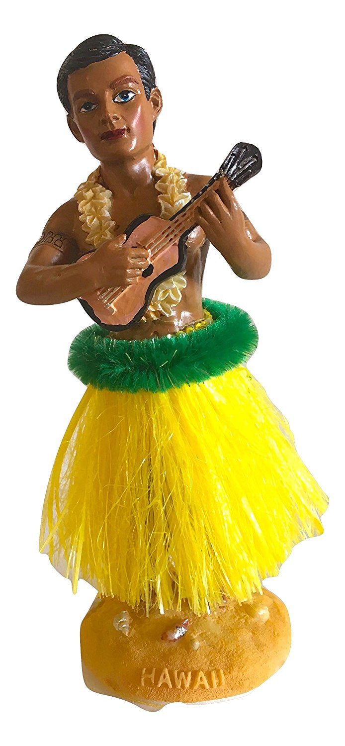 hula man dashboard doll