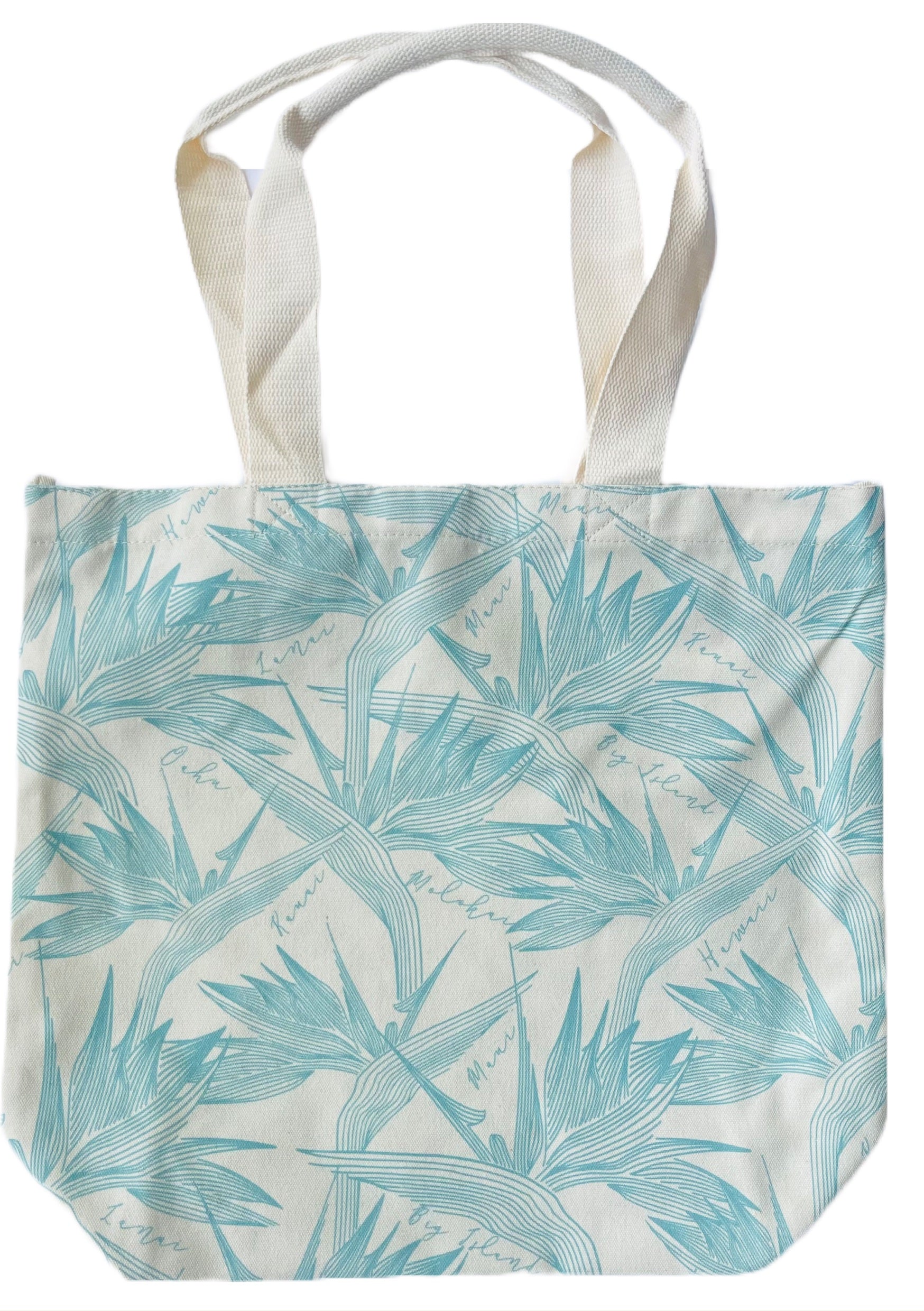Lialoha Hawaii Eco Islands Reusable Canvas Grocery Tote Bag (Choose ...