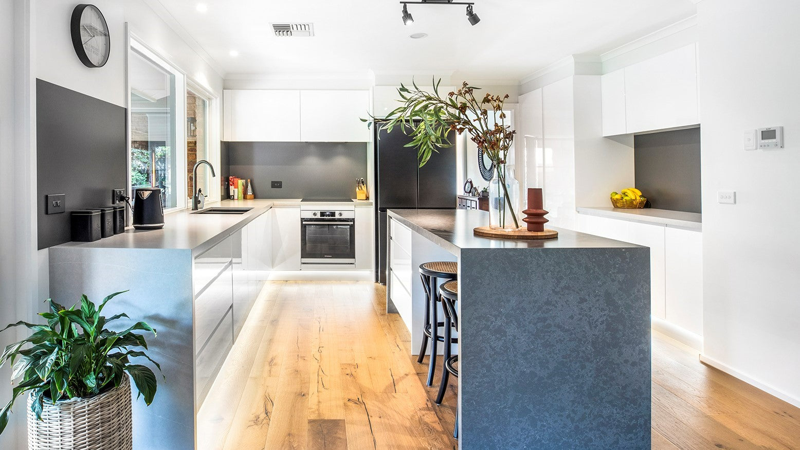 Torquay House Tour Kitchen Lighting