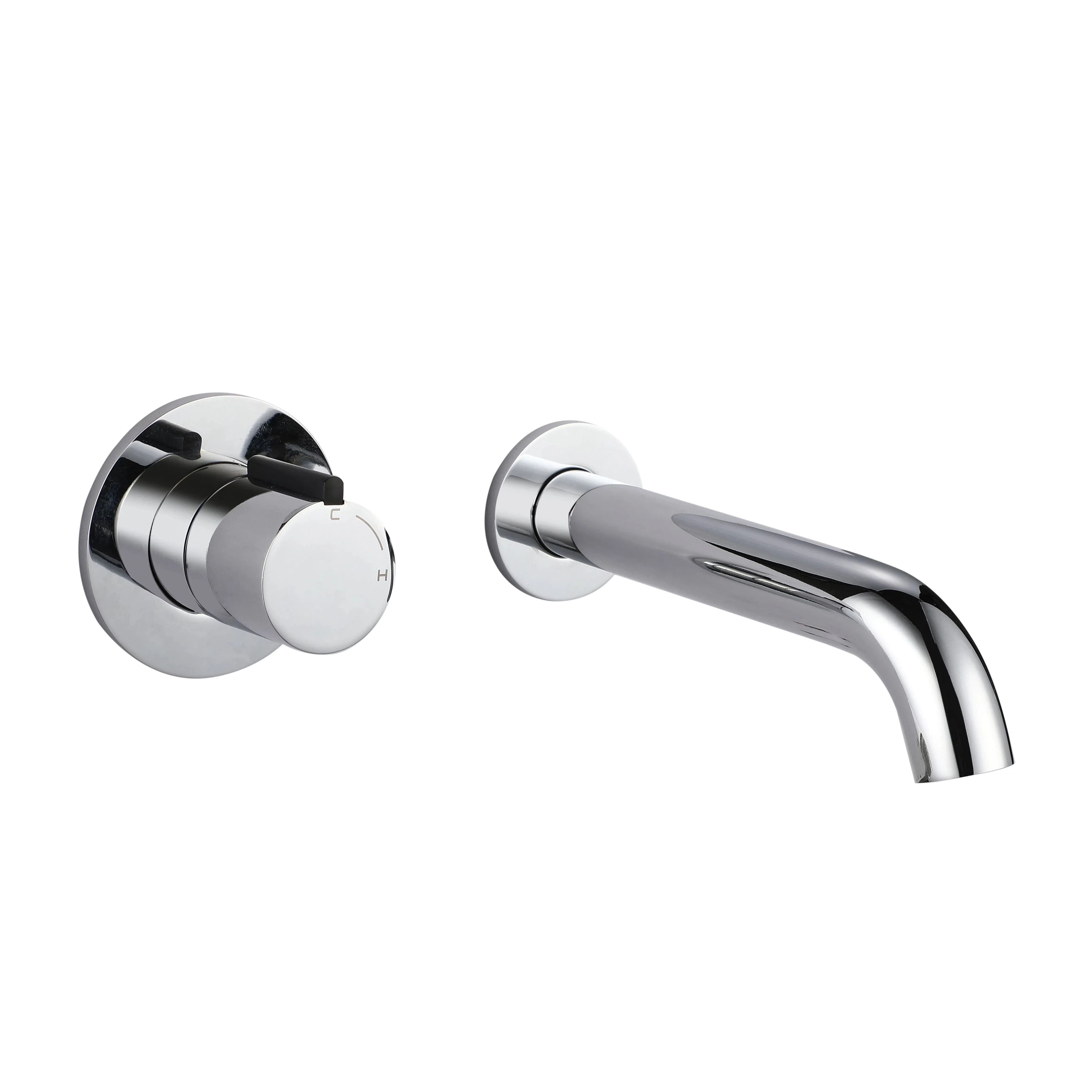 Alder SOL2 Wall Basin/Bath Mixer Set