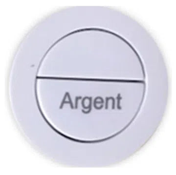 Argent Cistern Buttons For Back To Wall Toilet