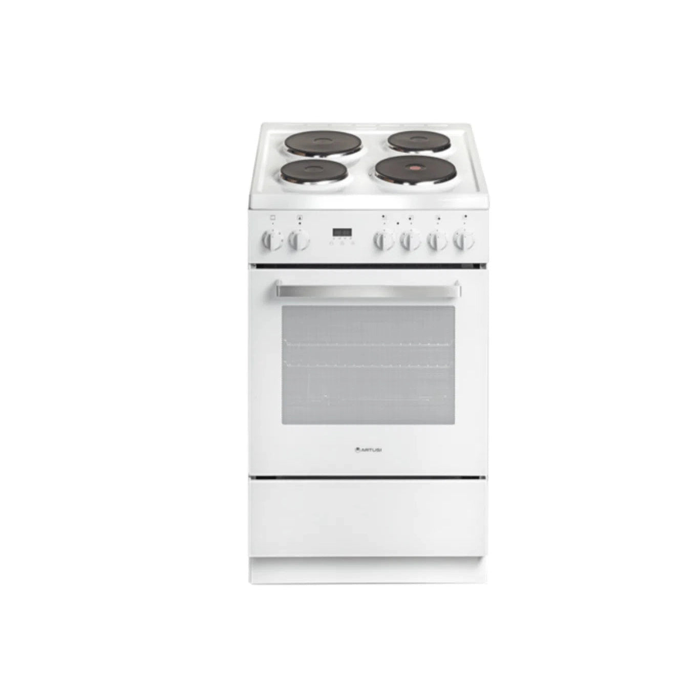 Artusi 54cm Freestanding Stove/Oven White