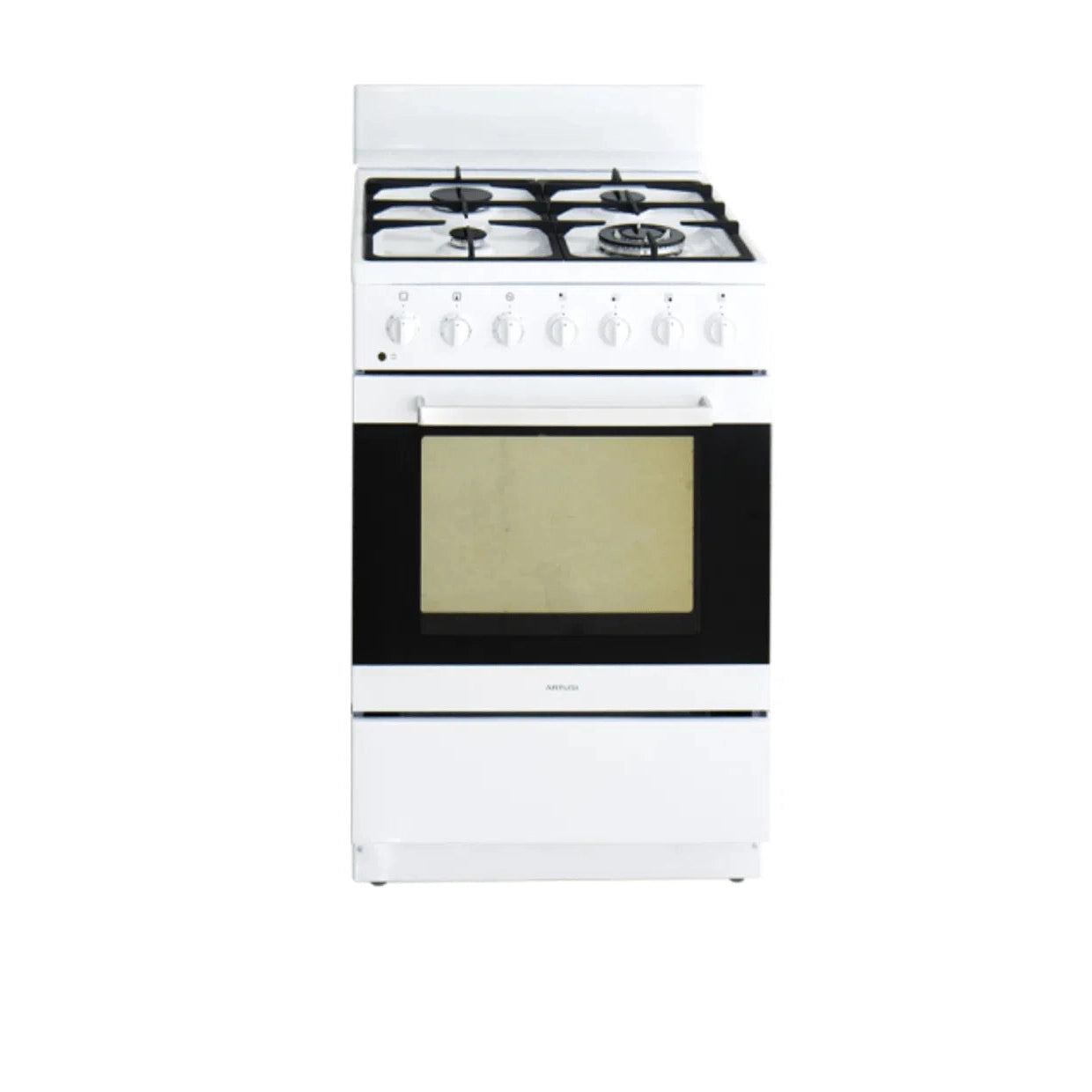 Artusi 60cm Dual Fuel Oven/Stove With Gas Hob White