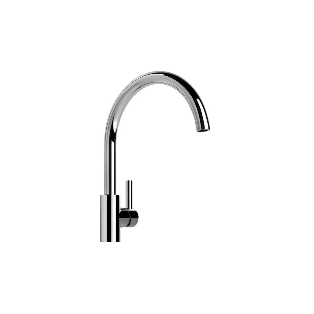 Brodware City Plus Kitchen Mixer with D Lever &-Large-Swivel-Spout