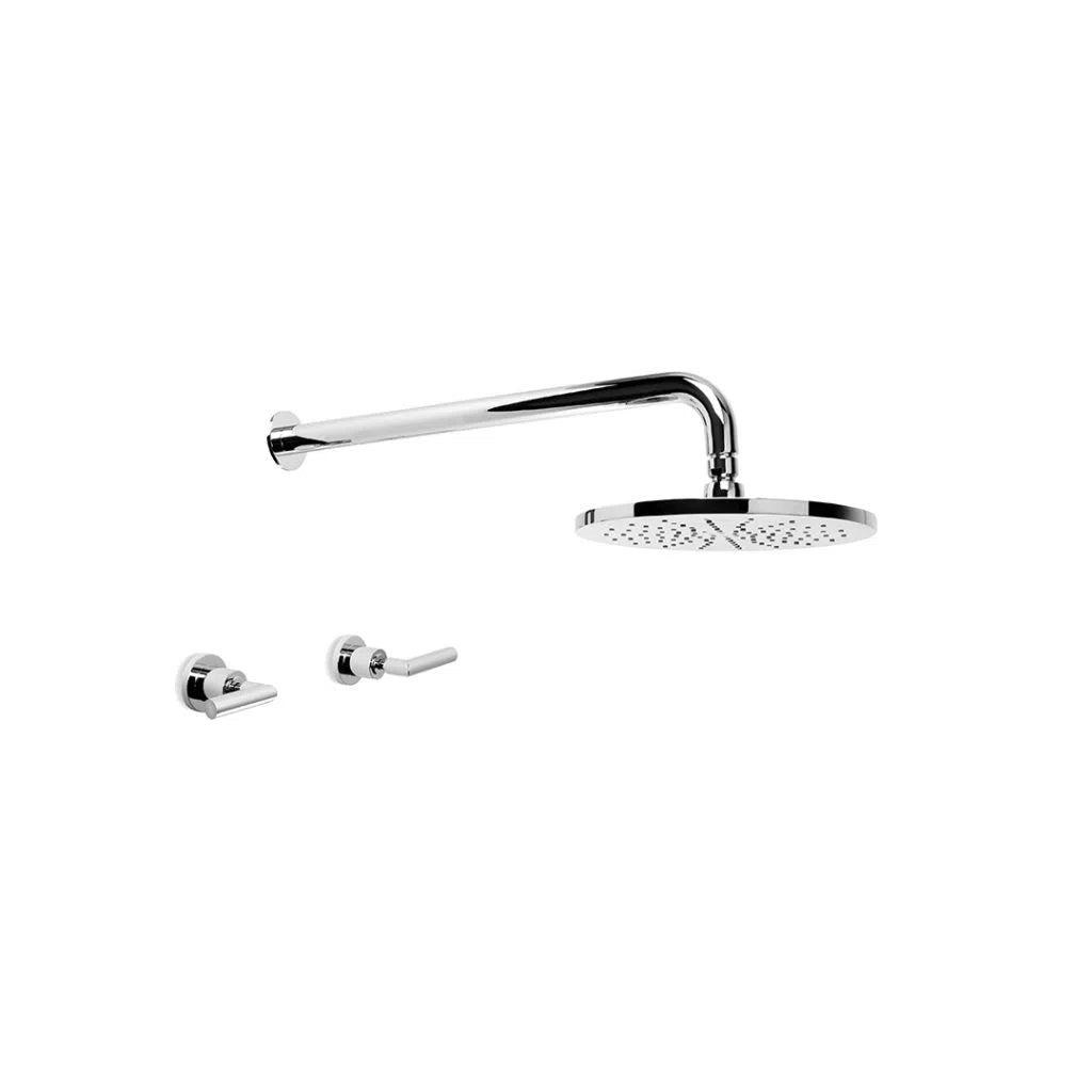 Brodware City Plus Shower Set with 225mm Rose and D Levers