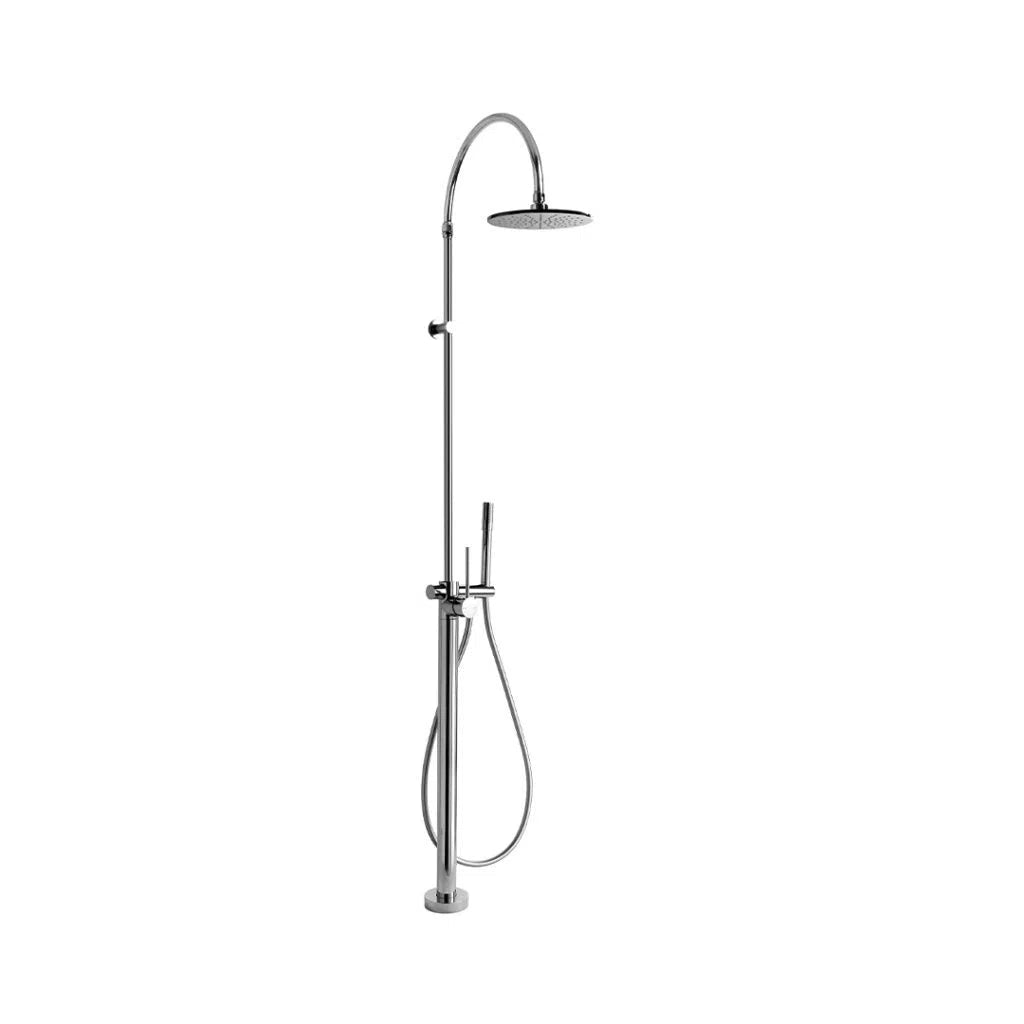 Brodware City Stik Shower Set & Rose with Hand Shower & Extended Lever