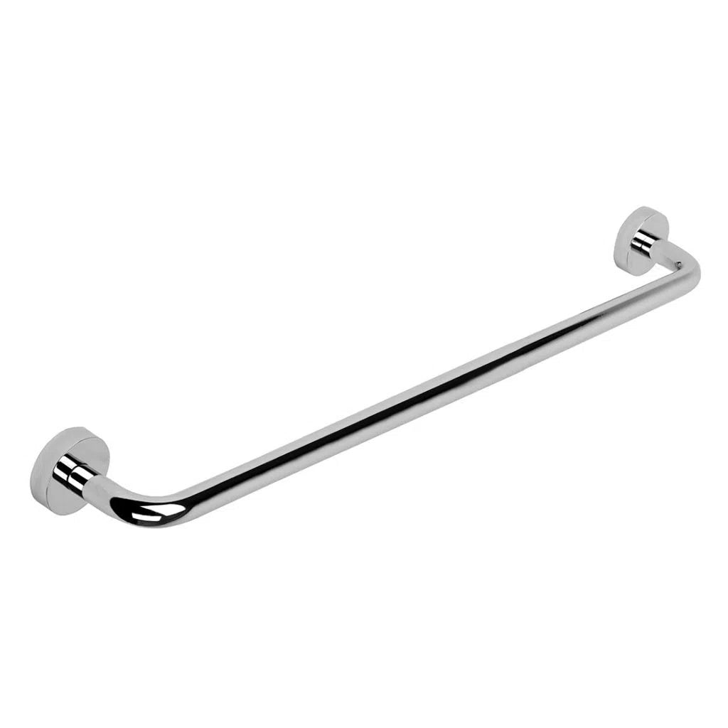 Brodware Halo Single Towel Rail 900mm with Metal Trim