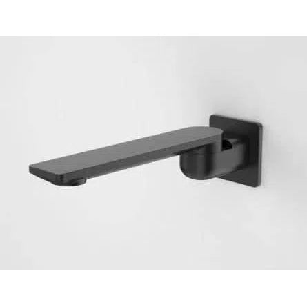 Caroma Urbane II 220mm Bath Swivel Outlet Square Coverplate Matte Black