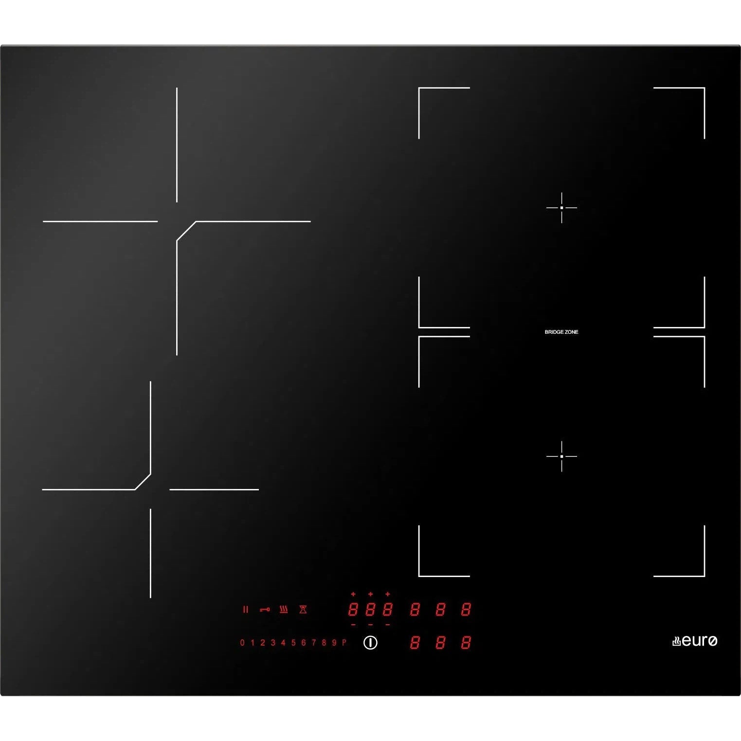 Euro Appliances 60cm Induction Cooktop (E60IDB)